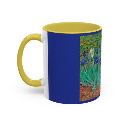 Irises by Vincent Van Gogh Colorful Mugs (11oz, 15oz)