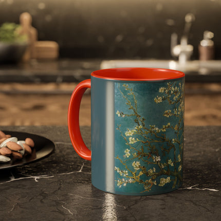 Almond Blossom by Vincent van Gogh Colorful Mugs (11oz, 15oz)