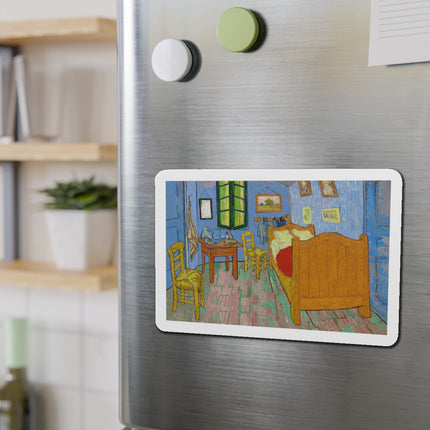 The Bedroom by Vincent van Gogh Die-Cut Magnets (5 Sizes)