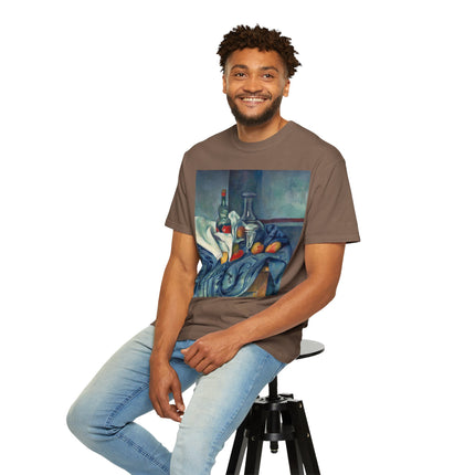 The Peppermint Bottle by Paul Cézanne Unisex Garment-Dyed T-shirt