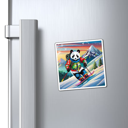 Cyberpunk Panda Magnets (3 Sizes)