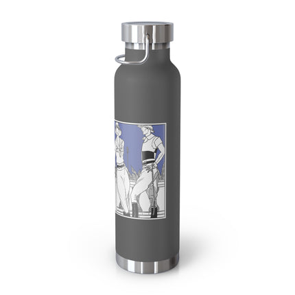 Coastal Elegance Copper Vacuum Insulated Bottle, 22oz