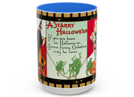 A Starry Halloween Colorful Mugs (11oz, 15oz)