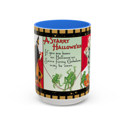 A Starry Halloween Colorful Mugs (11oz, 15oz)