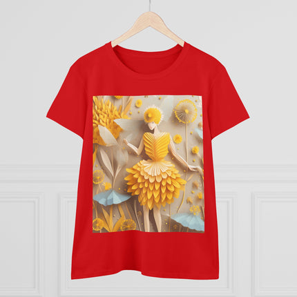 Dandelion Fairy Women's Midweight Cotton Tee