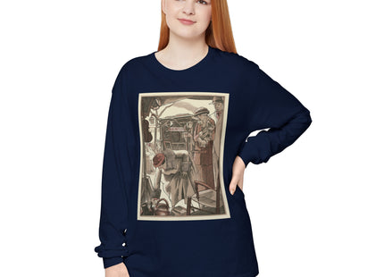 Bric-A-Brac by Fernand Siméon Garment-dyed Long Sleeve T-Shirt