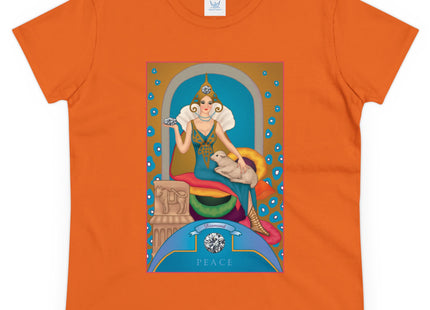April & Diamond (from the Gem Series) by Sofia Chiostri Women's Midweight Cotton Tee