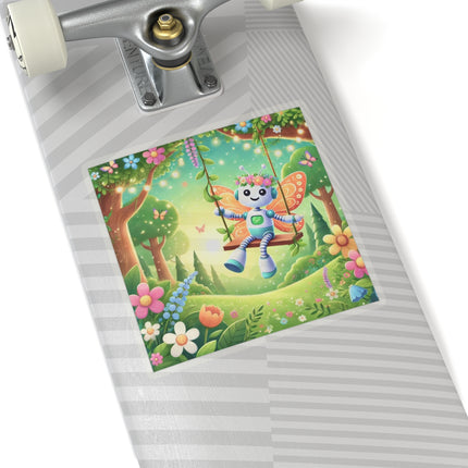 Robot Fairy Kiss-Cut Stickers (4 Sizes)
