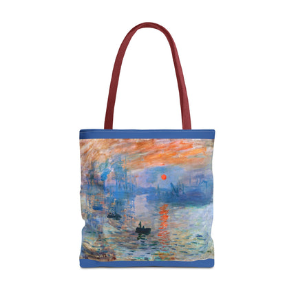 Sunrise by Claude Monet Tote Bag (AOP)