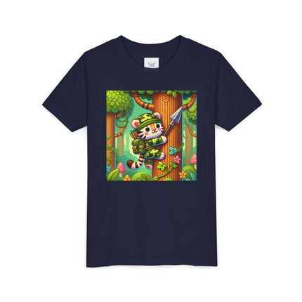 Stealthy Stripes Youth Short Sleeve Tee