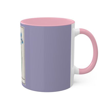 Iris, Iris sibirica by Anselmus Boëtius de Boodt Colorful Mugs, 11oz