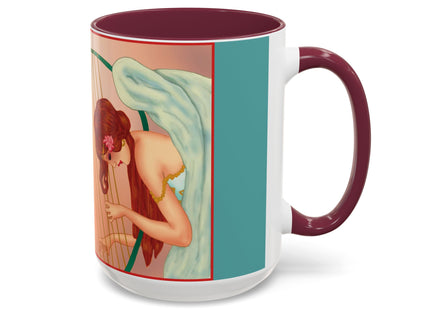 Heavenly Angel Duet Colorful Mugs (11oz, 15oz)
