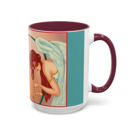Heavenly Angel Duet Colorful Mugs (11oz, 15oz)