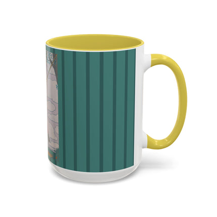 La balançoire by Georges Lepape Colorful Mugs (11oz, 15oz)