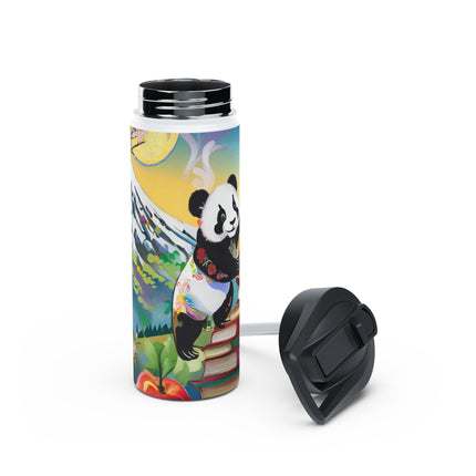 Cute Panda Stainless Steel Water Bottle