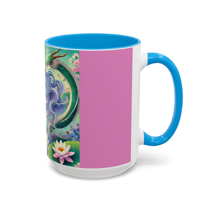 Fairy of the Koi Pond Colorful Mugs (11oz, 15oz)