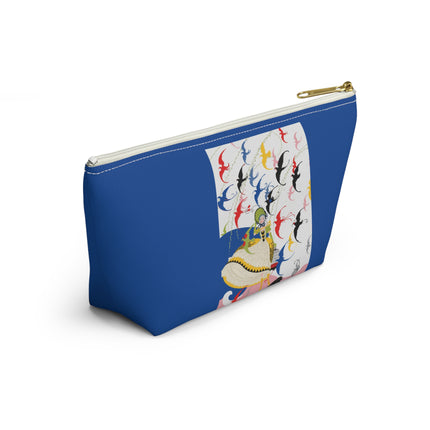 Flight of the Songbirds Cosmetic Bag – Whimsical Symphony & Elegant Freedom
