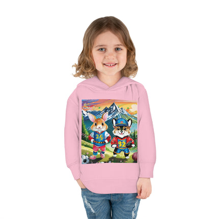 Animal Athletes Toddler Pullover Fleece Hoodie