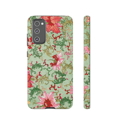 Flower Illustration by Owen Jones Phone Cases