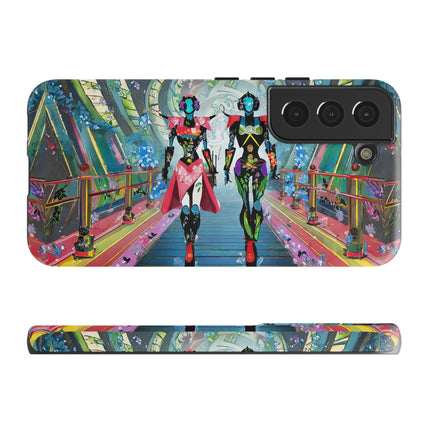 Cyber Punk Robot Models Phone Cases