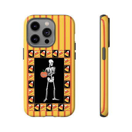 Candy Corn Skeleton Phone Cases