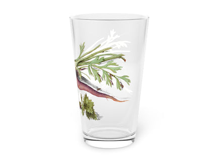 Carrot (Daucus Carota) and Red Currant (Ribes Rubrum) by Anselmus Boëtius de Boodt Glass, 16oz