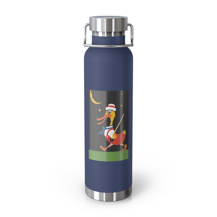 Dapper Duck Copper Vacuum Insulated Bottle, 22 oz