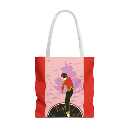 Woman Waiting for her Beloved at 1:59 by Kobayashi Kaichi Tote Bag