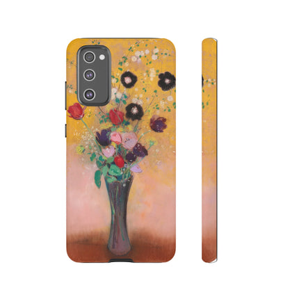 Vase of Flowers by Odilon Redon Phone Cases