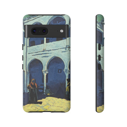 Courtyard of Moroccan Riad by George Gaudion Phone Cases