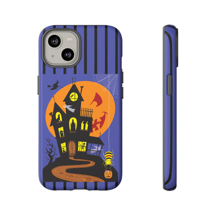 Halloween Night at the Haunted House Phone Cases