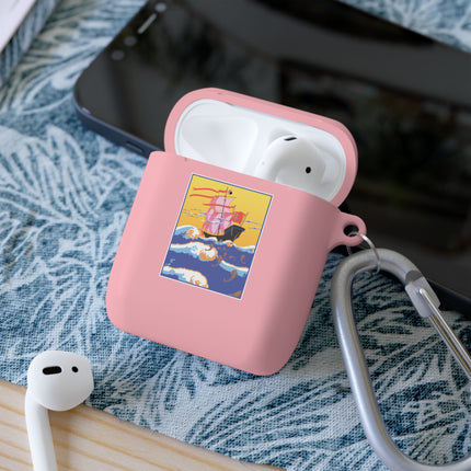Golden Seas and Whimsical Dreams AirPods Case