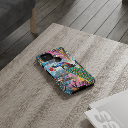 Techno Plumes Phone Cases