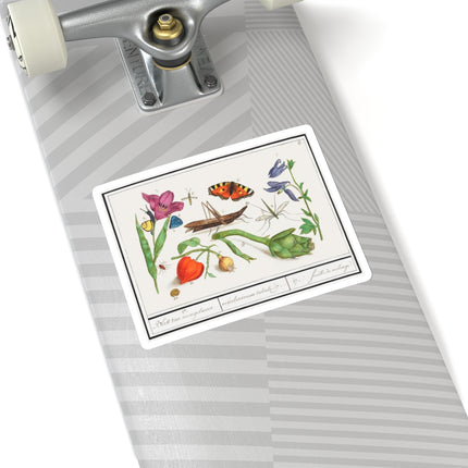 Natural History Ensemble, No. 17 by Anselmus Boëtius de Boodt Kiss-Cut Stickers (4 Sizes)