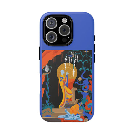 Mystic Oracle Phone Case – Sacred Glow & Eternal Grace