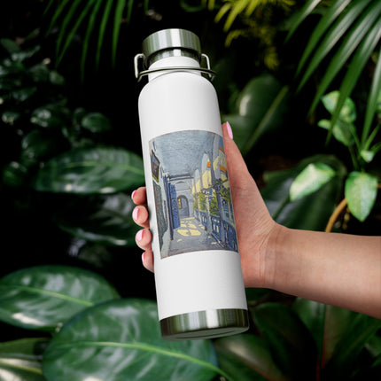Gallery of a Moroccan Riad by George Gaudion Copper Vacuum Insulated Bottle, 22oz