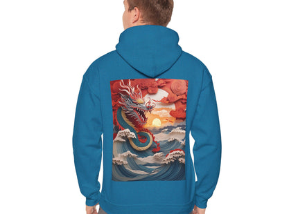 Stormbound Dragon – Heavy Blend™ Hooded Sweatshirt