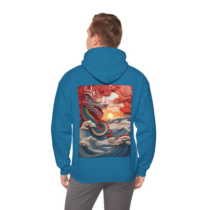 Stormbound Dragon – Heavy Blend™ Hooded Sweatshirt