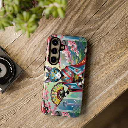Cyberpunk Geisha Phone Cases