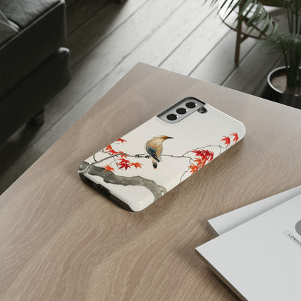 Japanese Bird on Maple by Ohara Koson Phone Cases