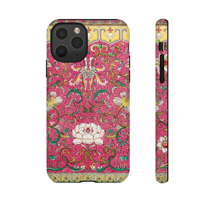 Pink Floral Pattern by Owen Jones Phone Cases