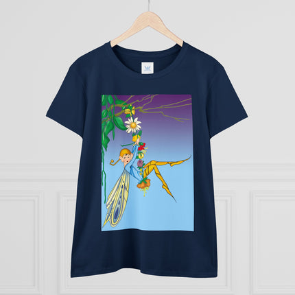 A Fairy’s Delight Women's Midweight Cotton Tee