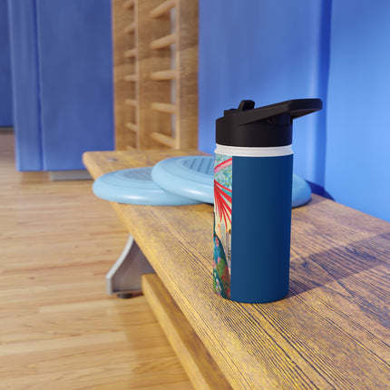 Cyber Toucan Chic Stainless Steel Water Bottle
