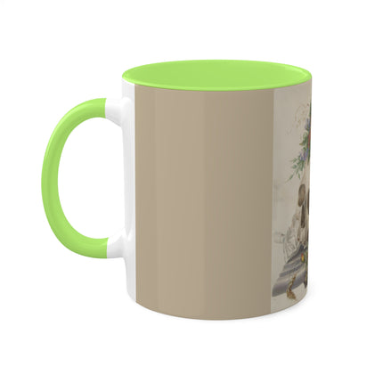 Vanitas Still Life by Herman Henstenburgh Colorful Mugs, 11oz