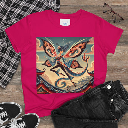 Dragon Fairy of the Temple Cotton Tee
