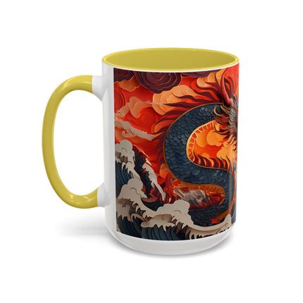 Emergence of the Dragon Colorful Mugs (11oz, 15oz)