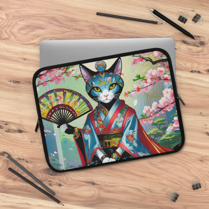 Cyberpunk Geisha Laptop Sleeve