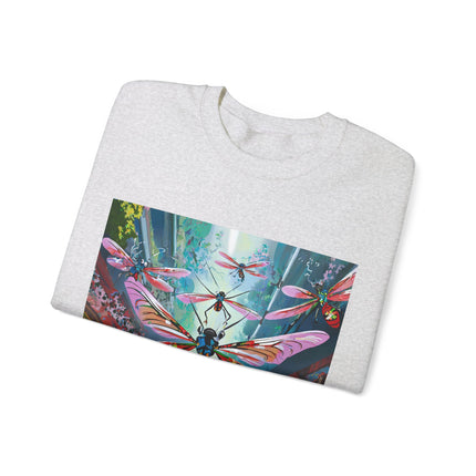 Neon Swarm Unisex Heavy Blend™ Crewneck Sweatshirt