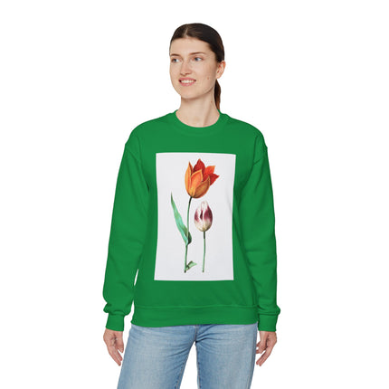 Tulip by Anselmus Boëtius de Boodt Heavy Blend™ Crewneck Sweatshirt