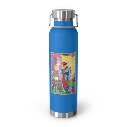 A Timeless Journey by Umberto Brunelleschi Copper Vacuum Insulated Bottle, 22oz